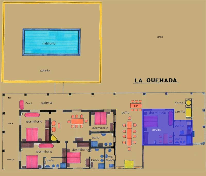 el plano en chalet